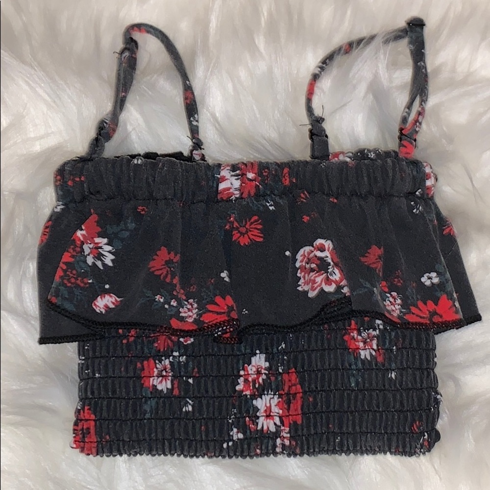 Cute tube top with straps (can be removed)